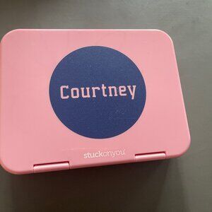 Personalized bento box name "Courtney"